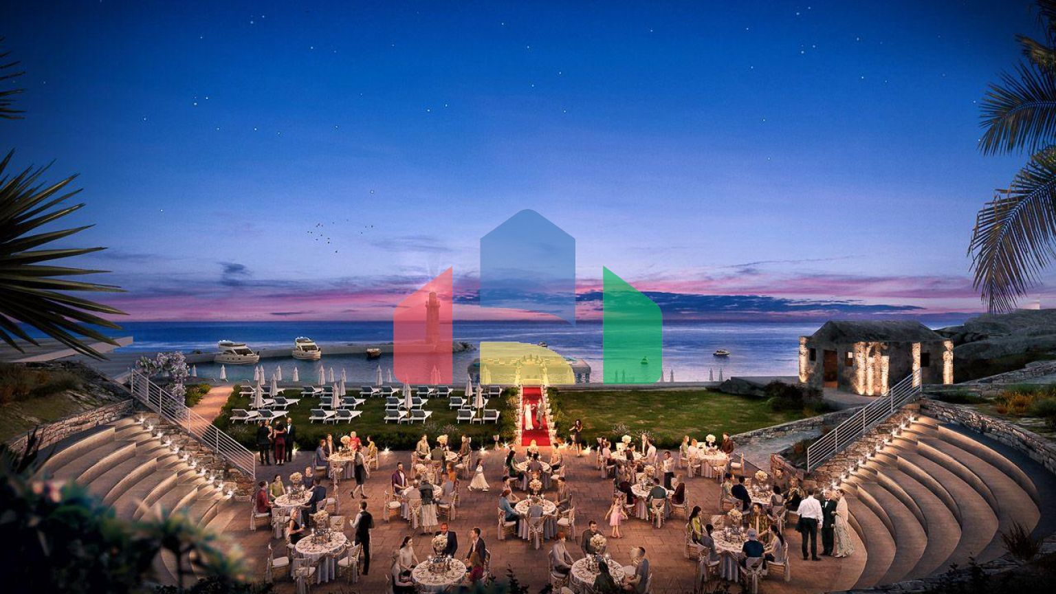 3-комнатный пентхаус 88м2 с  террасой 40 м2 в элитном комплексе в 50 метрах от собственного пляжа