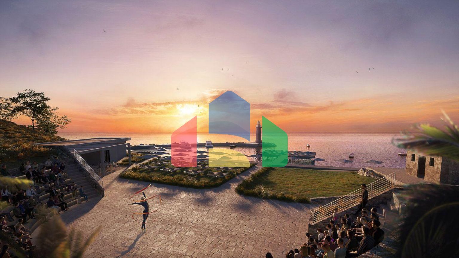 3-комнатный пентхаус 88м2 с  террасой 40 м2 в элитном комплексе в 50 метрах от собственного пляжа