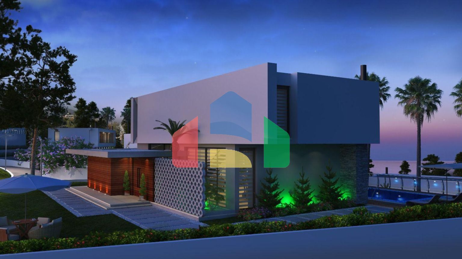 5-комнатная элитная вилла 435м2 с собственным бассейном и садом