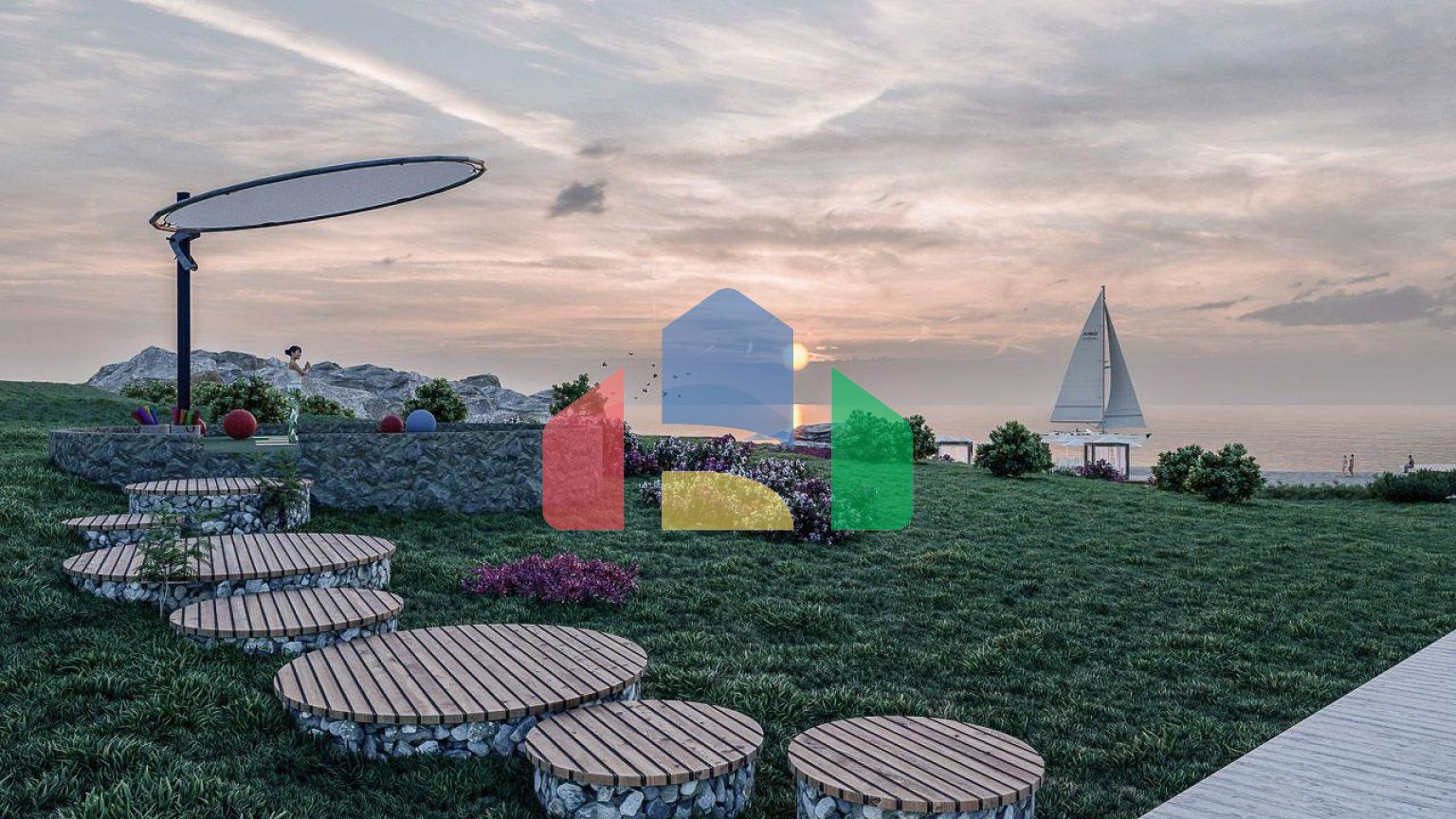 4-комнатный пентхаус 142м2 в элитном комплексе в 130 метрах от пляжа