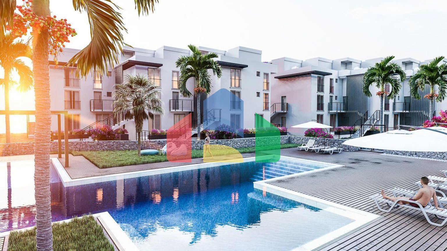 3-комнатные апартаменты 115 м2 в элитном комплексе в 130 метрах от пляжа