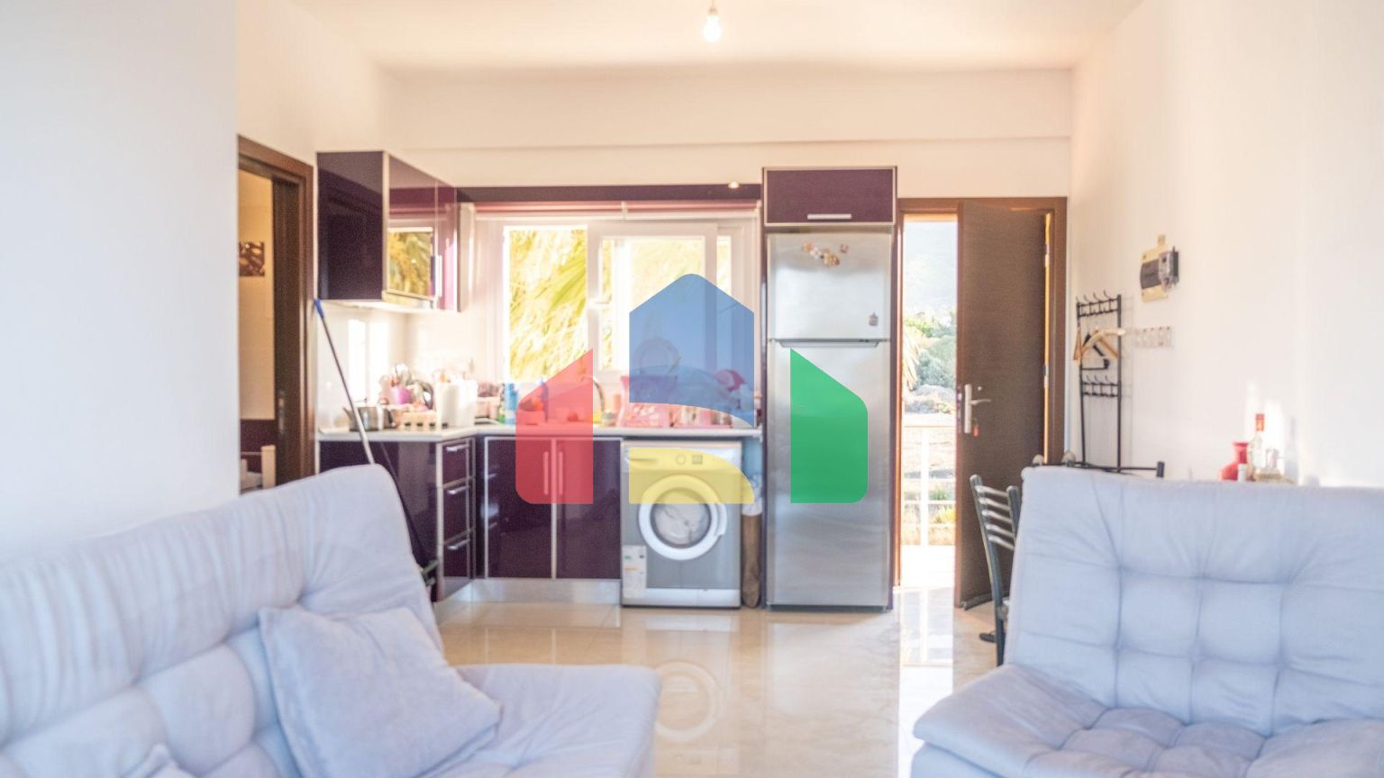 2-комнатные апартаменты 50 м2 в 250 метрах от пляжа