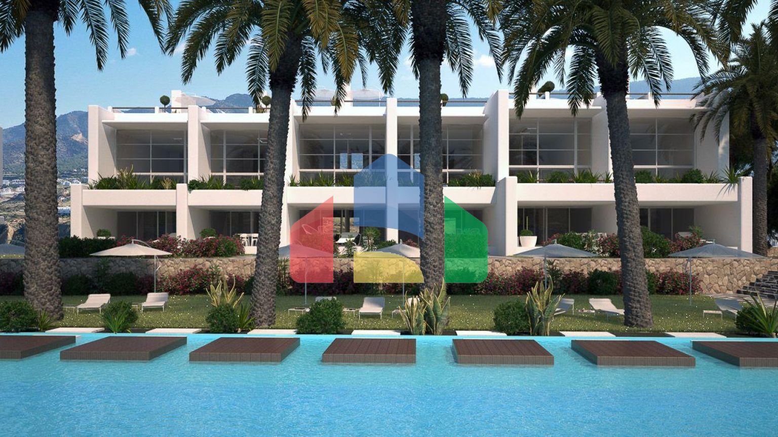 2-комнатные апартаменты 68м2 с собственным садом и террасой 48м2