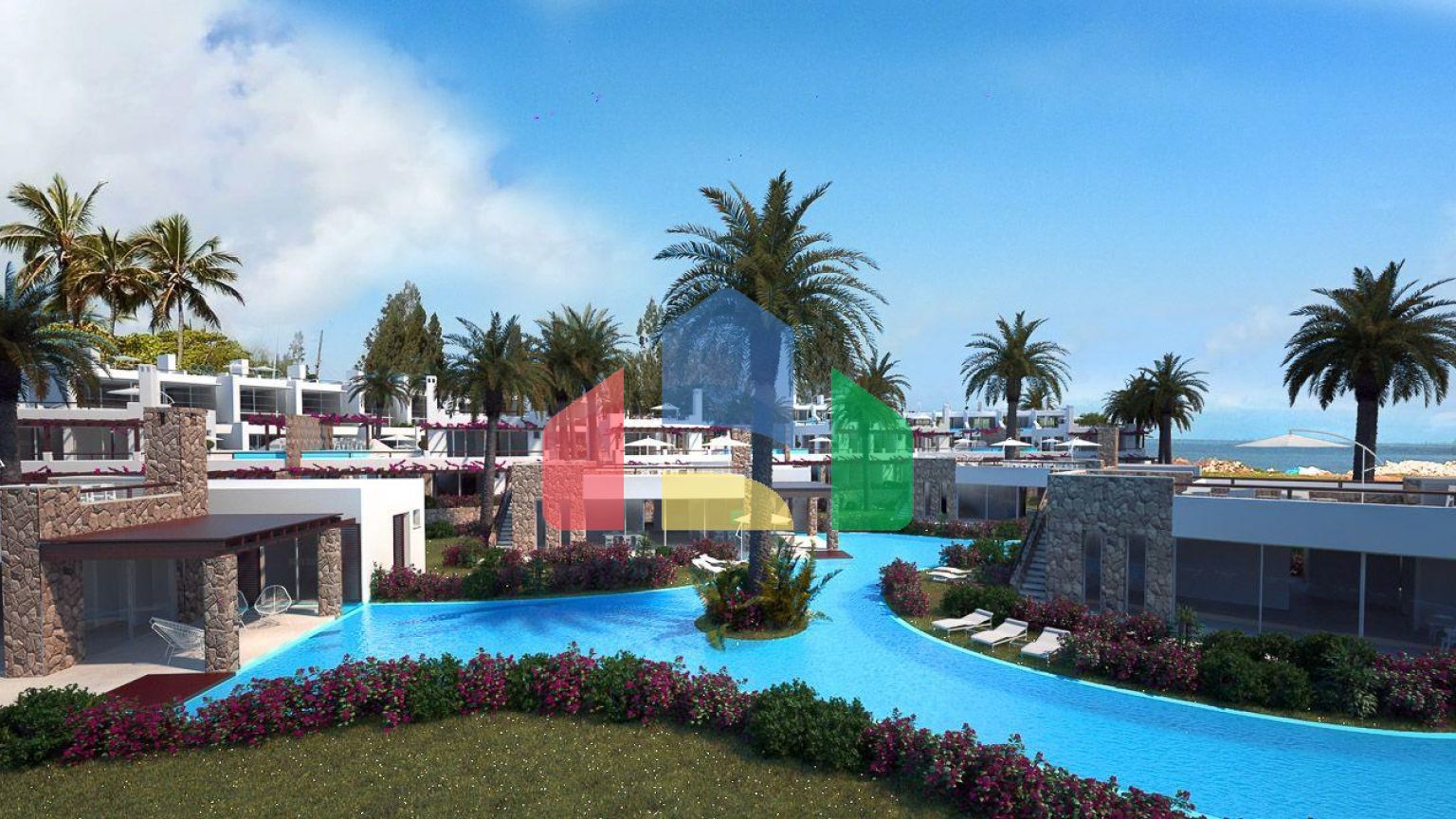 2-комнатные апартаменты 68м2 с собственным садом и террасой 48м2