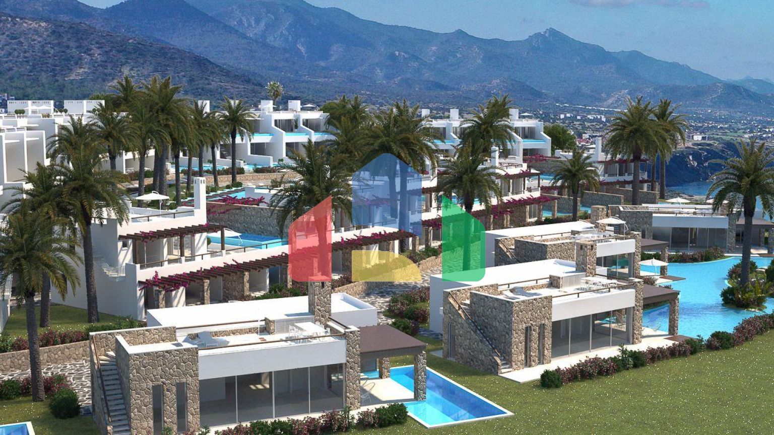 2-комнатные апартаменты 68м2 с собственным садом и террасой 48м2