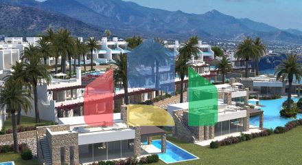 2-комнатные апартаменты 68м2 с собственным садом и террасой 48м2