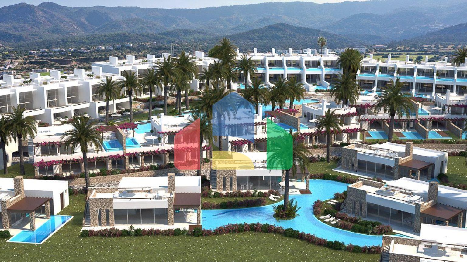 2-комнатные апартаменты 68м2 с собственным садом и террасой 48м2