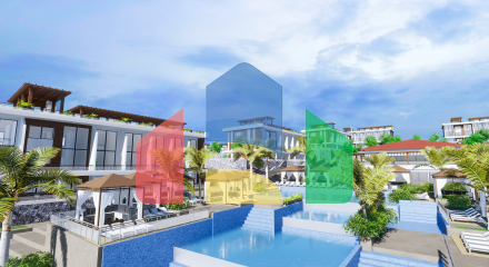 3-комнатные апартаменты 94 м2 с террасой 18м2 в элитном комплексе в 100 метрах от пляжа