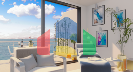 3-комнатные апартаменты 94 м2 с террасой 18м2 в элитном комплексе в 100 метрах от пляжа