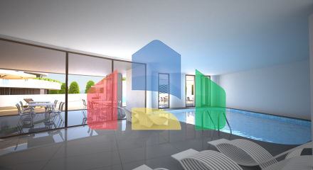 Studio 45 m2 in a luxury complex in the centre of Kyrenia