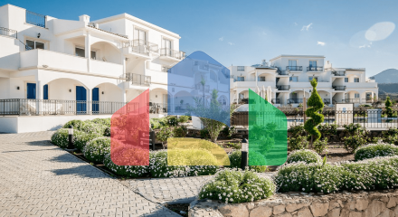 Apartment 1+1(60 m2) with a terrace on the first coastline