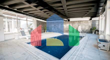 Apartment 1+1(60 m2) with a terrace on the first coastline