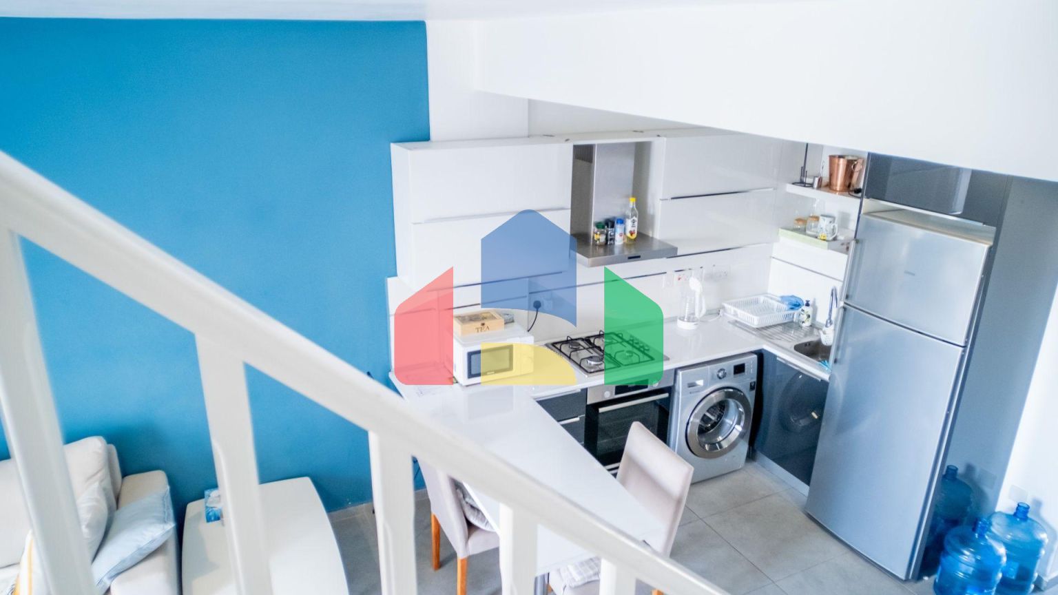 Апартаменты 1+1( 60 м2 ) с террасой  на первой береговой линии