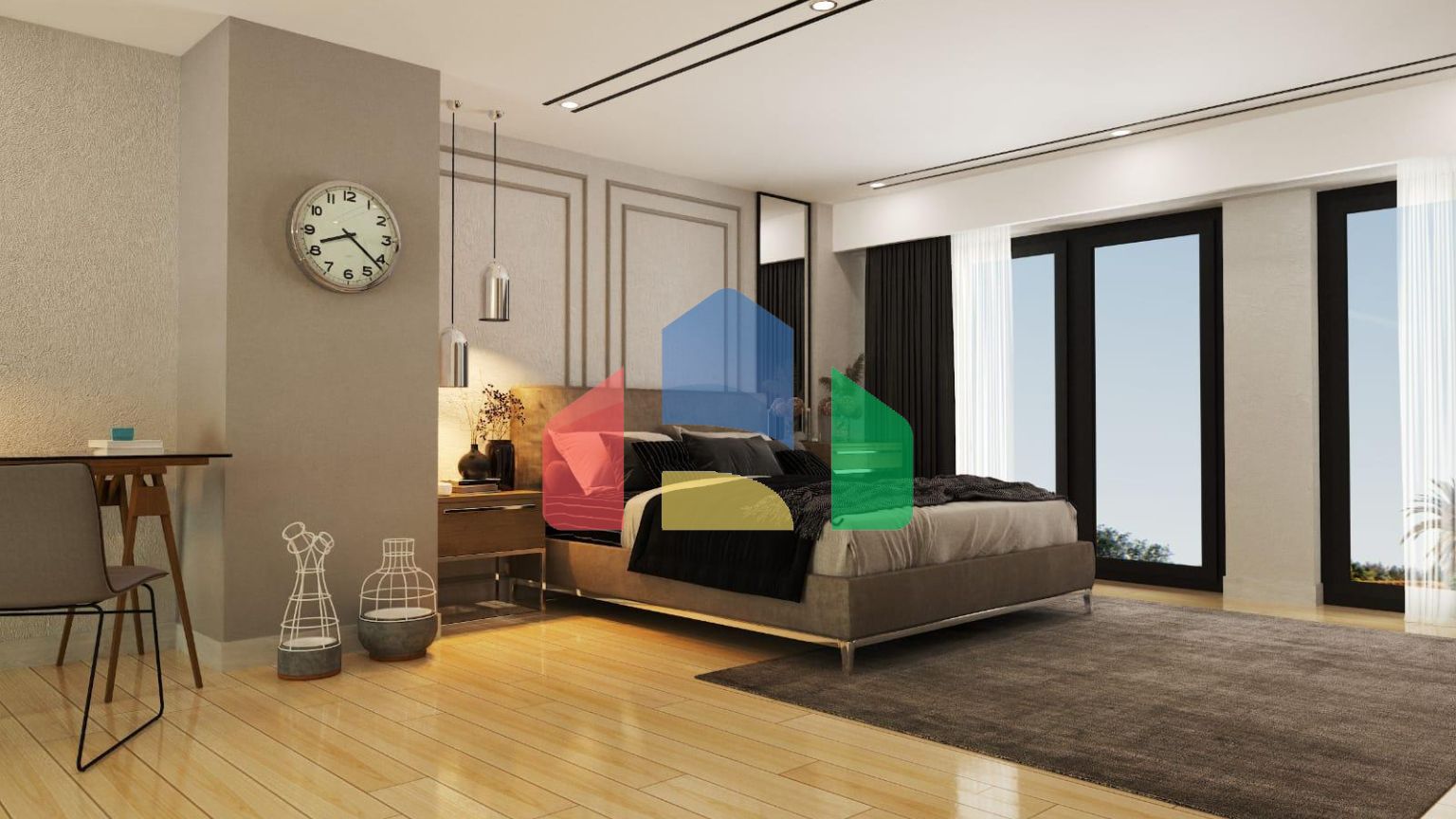 3-комнатные двухуровневые апартаменты 81м2 в 100 метрах от пляжа