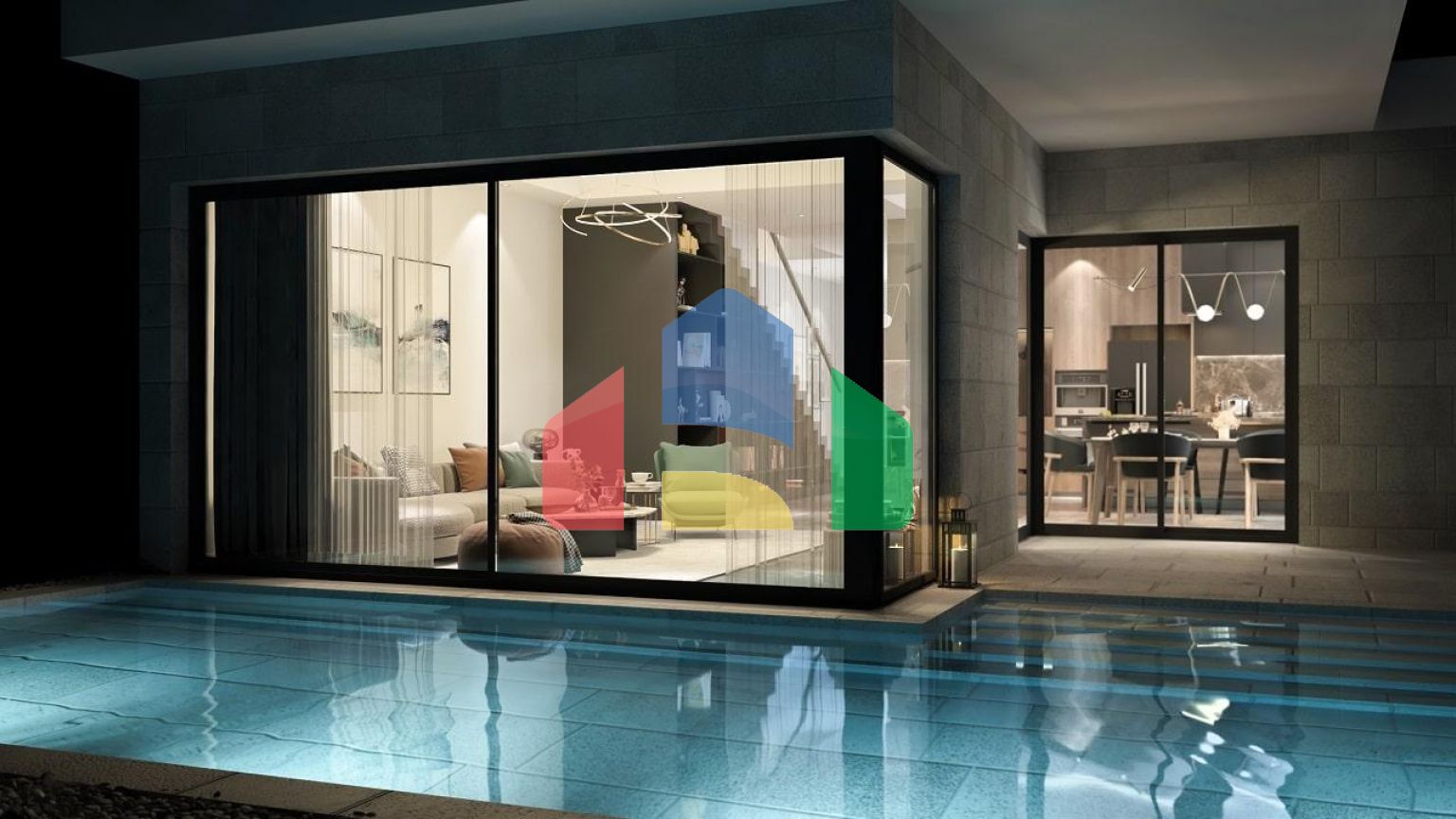 5-комнатная вилла 232 м2 с бассейном в 300 метрах от пляжа