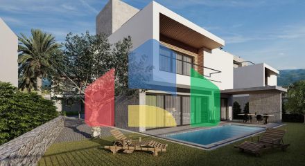 5-room villa 275 m2 with pool 300 meters from the beach