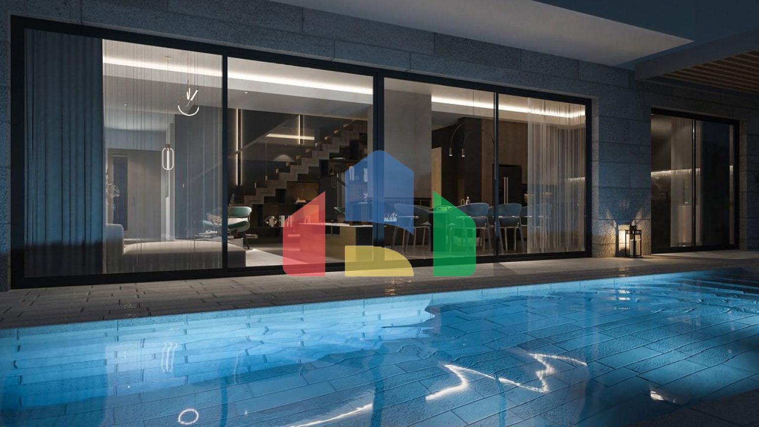 5-комнатная вилла 275 м2 с бассейном в 300 метрах от пляжа