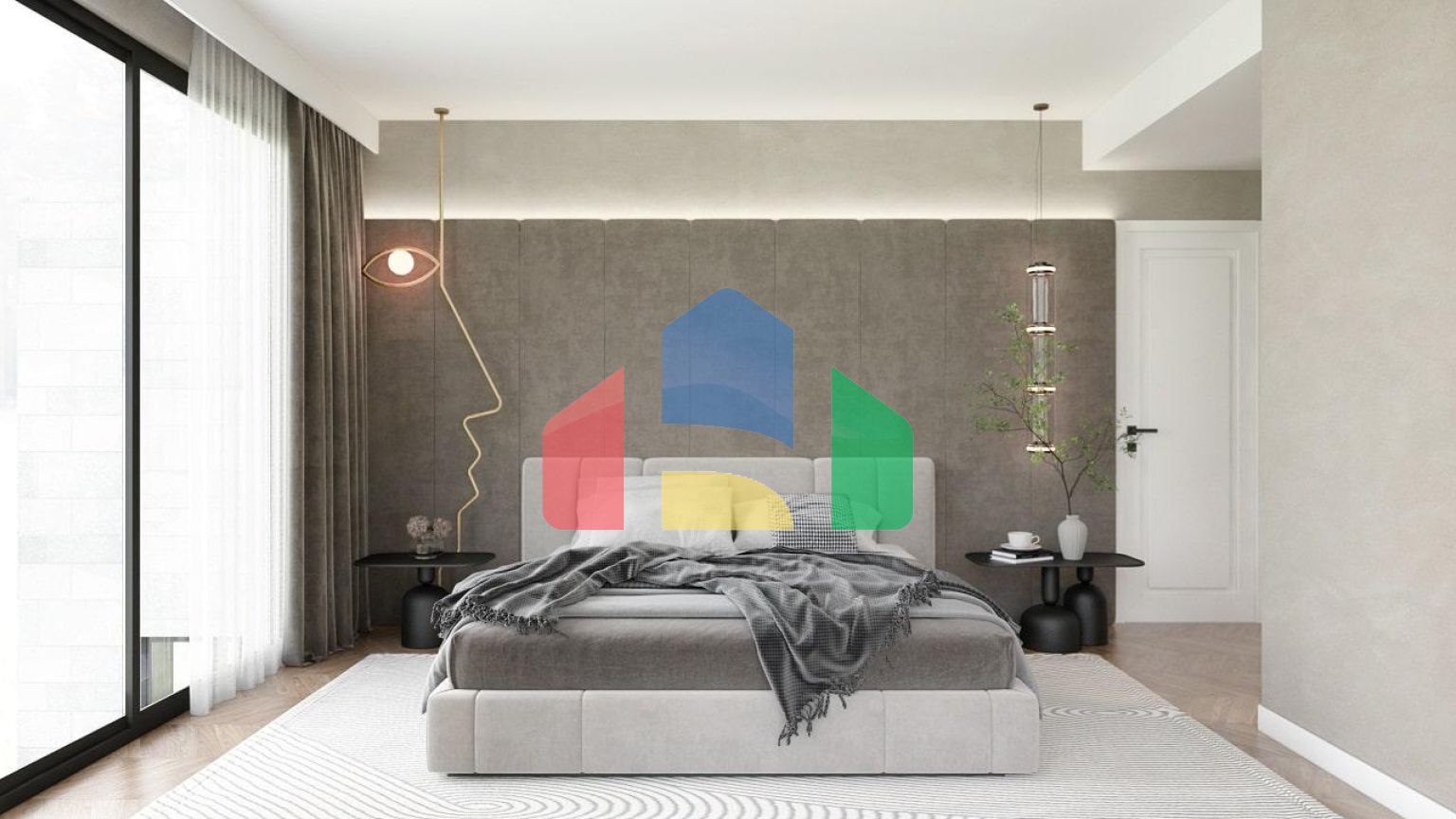 Современная 5-комнатная вилла 265 м2 с бассейном в 300 метрах от пляжа