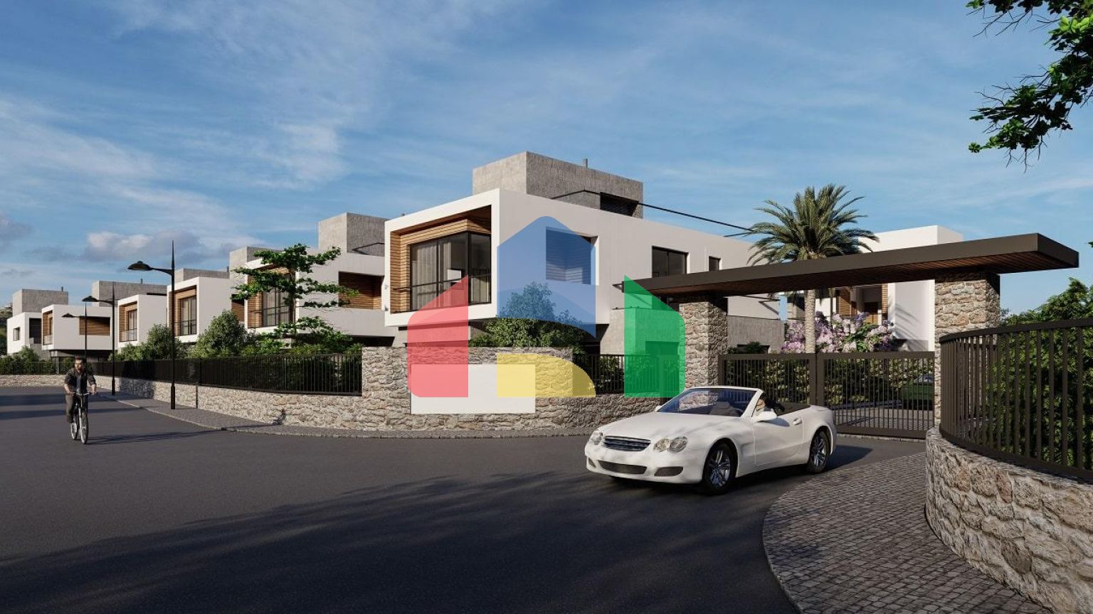 Современная 5-комнатная вилла 265 м2 с бассейном в 300 метрах от пляжа