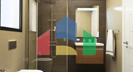 3-комнатные апартаменты 92 м2 +70 м2 терраса в комплексе в 5 минутах от пляжа