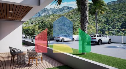 3-комнатные апартаменты 92 м2 +70 м2 терраса в комплексе в 5 минутах от пляжа