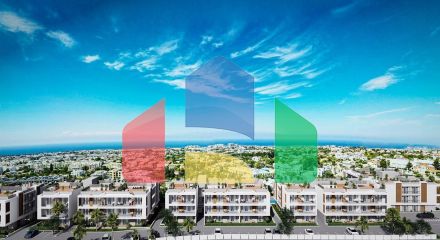 3-комнатные апартаменты 92 м2 +70 м2 терраса в комплексе в 5 минутах от пляжа