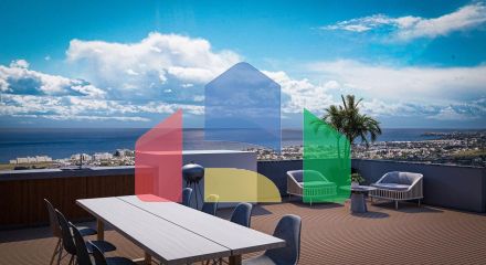 3-комнатные апартаменты 92 м2 +70 м2 терраса в комплексе в 5 минутах от пляжа