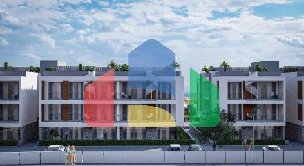 3-комнатные апартаменты 92 м2 +70 м2 терраса в комплексе в 5 минутах от пляжа