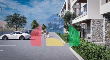 3-комнатные апартаменты 92 м2 +70 м2 терраса в комплексе в 5 минутах от пляжа