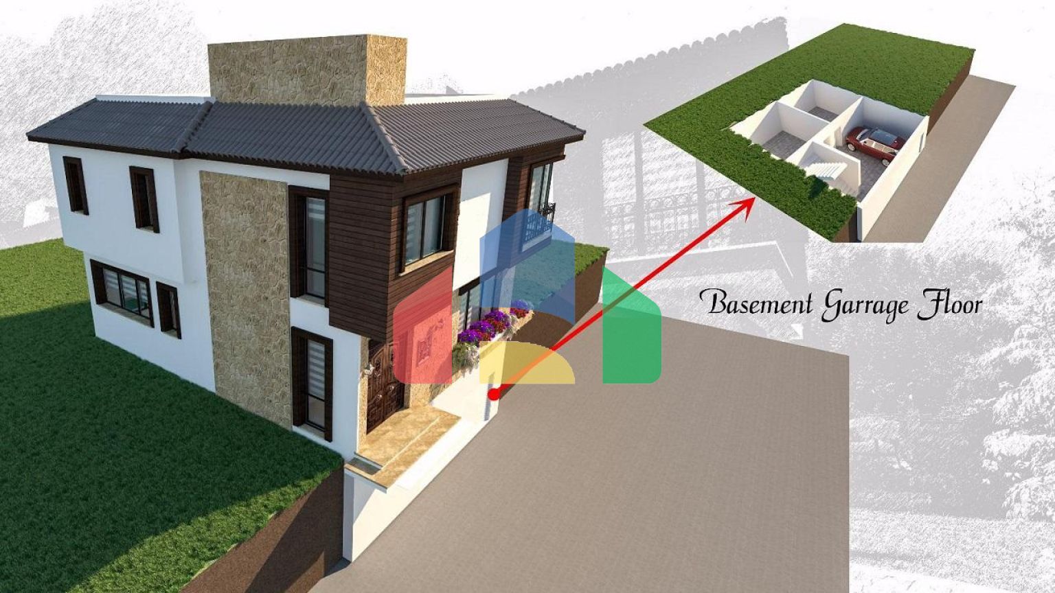 4-комнатная вилла 360 м2 в 5 минутах от моря