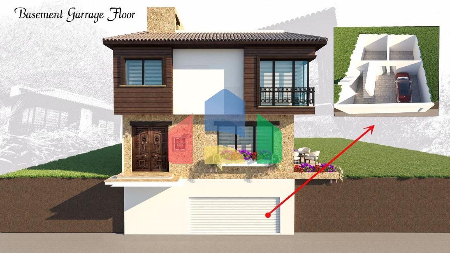 4-комнатная вилла 360 м2 в 5 минутах от моря