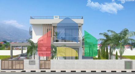 4-комнатная вилла 185 м2 с собственным участком земли в 200 метрах от пляжа