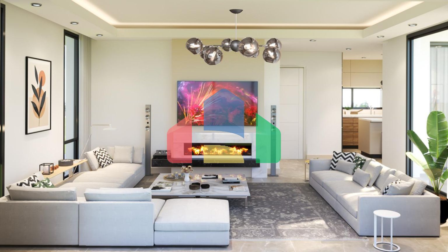 4-комнатная вилла 185 м2 с собственным участком земли в 200 метрах от пляжа