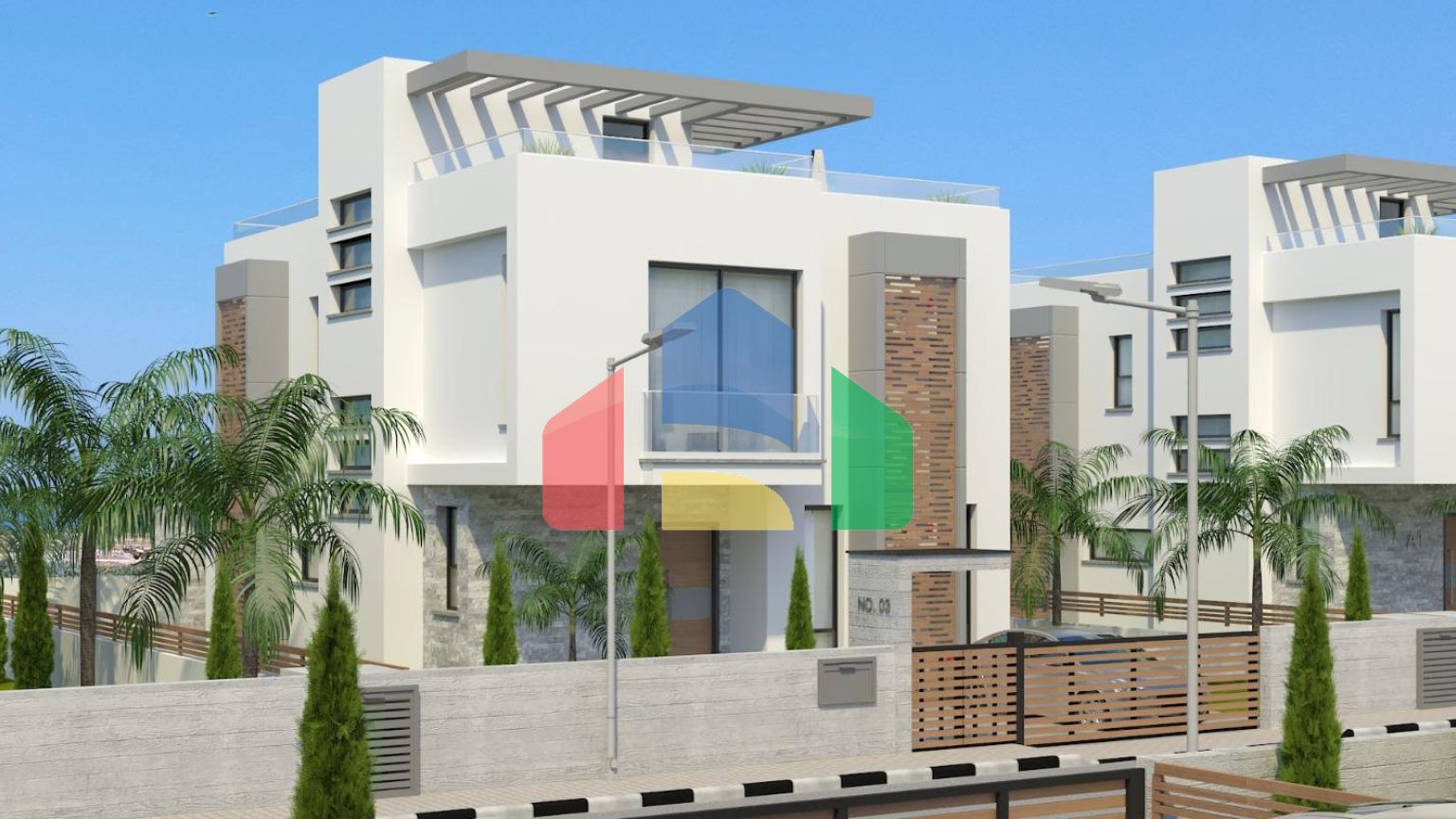 4-комнатная вилла 185 м2 с собственным участком земли в 200 метрах от пляжа