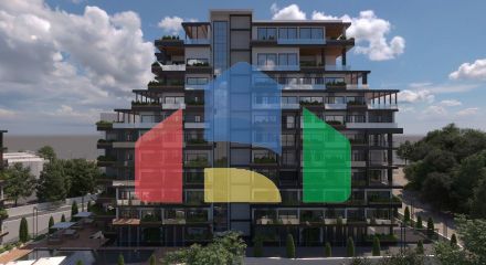 Квартира 3+1 (117м2  ) в роскошном современном комплексе в центре Кирении