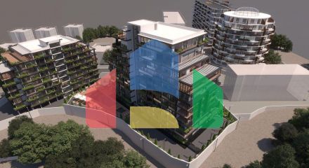 Квартира 3+1 (117м2  ) в роскошном современном комплексе в центре Кирении
