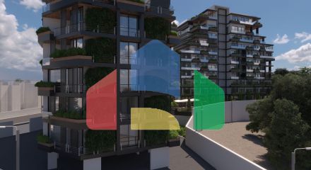Квартира 3+1 (117м2  ) в роскошном современном комплексе в центре Кирении
