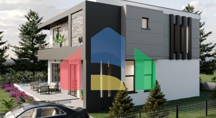 Красивая вилла (4+1) 199 м2 в Чаталкее