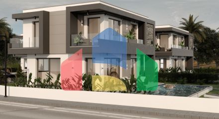 Красивая вилла (4+1) 199 м2 в Чаталкее