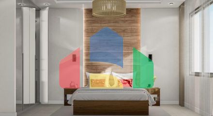 3-room apartment 92 m2 with a large balcony in a new complex in Esentepe