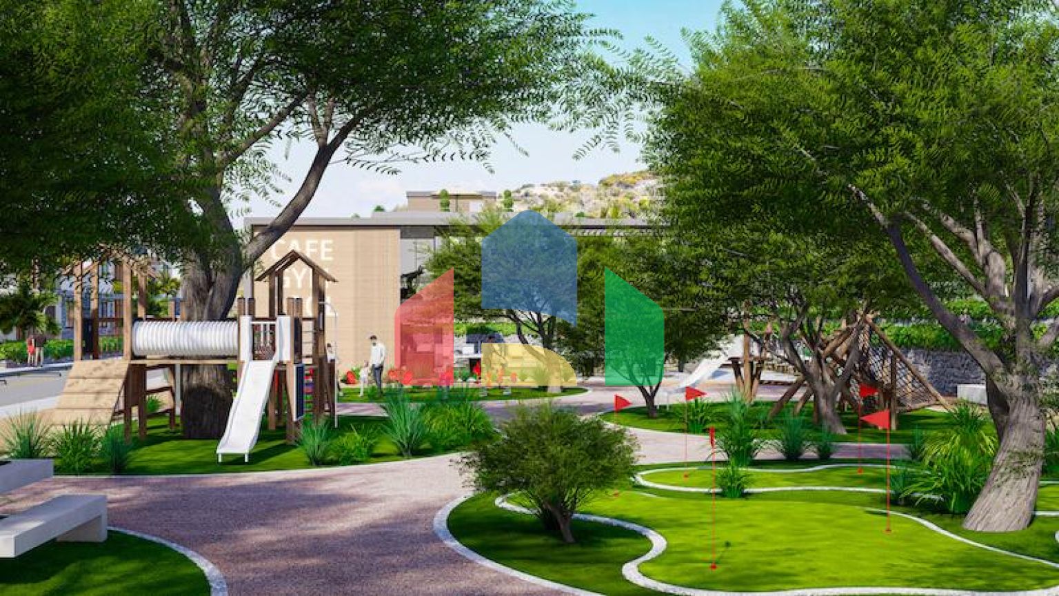 3-комнатная квартира 92 м2 с большим балконом в новом комплексе  в Эсентепе