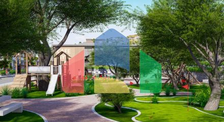 3-комнатная квартира 92 м2 с большим балконом в новом комплексе в Эсентепе 3-комнатная квартира 92 м2 с большим балконом в новом комплексе в Эсентепе