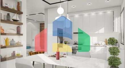 3-комнатная квартира 92 м2 с большим балконом в новом комплексе в Эсентепе 3-комнатная квартира 92 м2 с большим балконом в новом комплексе в Эсентепе