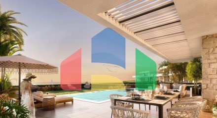 2- комнатная квартира Loft Penthouse 62 м2 + две террасы: 12 м2 и 30 м2 в новом роскошном комплексе в Эсентепе