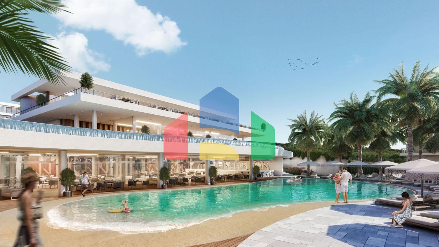 2- комнатная квартира Loft Penthouse 62 м2 + две террасы: 12 м2 и 30 м2 в новом роскошном комплексе в Эсентепе