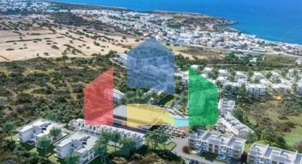 3-room apartment 75m2 with a garden in a new complex in Esentepe