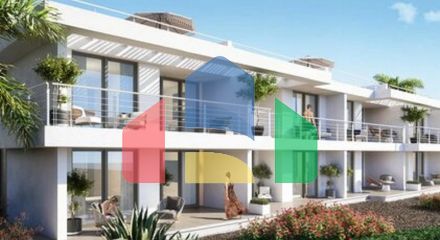 3-room apartment 75m2 with a garden in a new complex in Esentepe
