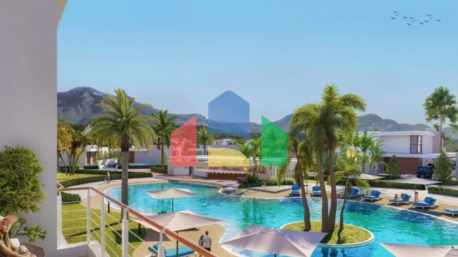 4 - комнатная квартира 125 м2 в новом роскошном комплексе рядом с морем