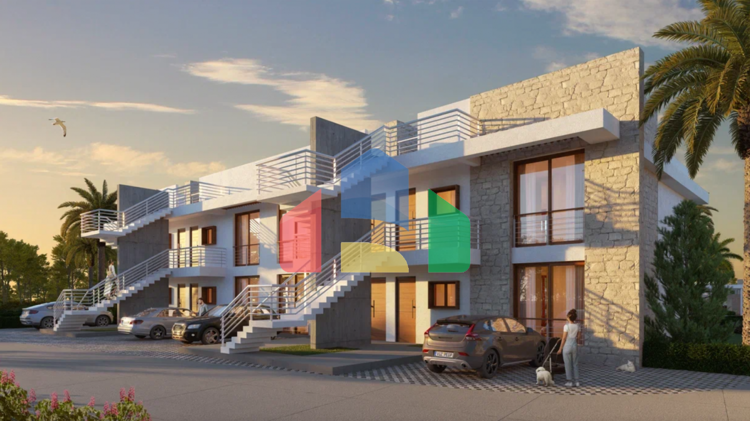 4 - комнатная квартира 125 м2 в новом роскошном комплексе рядом с морем