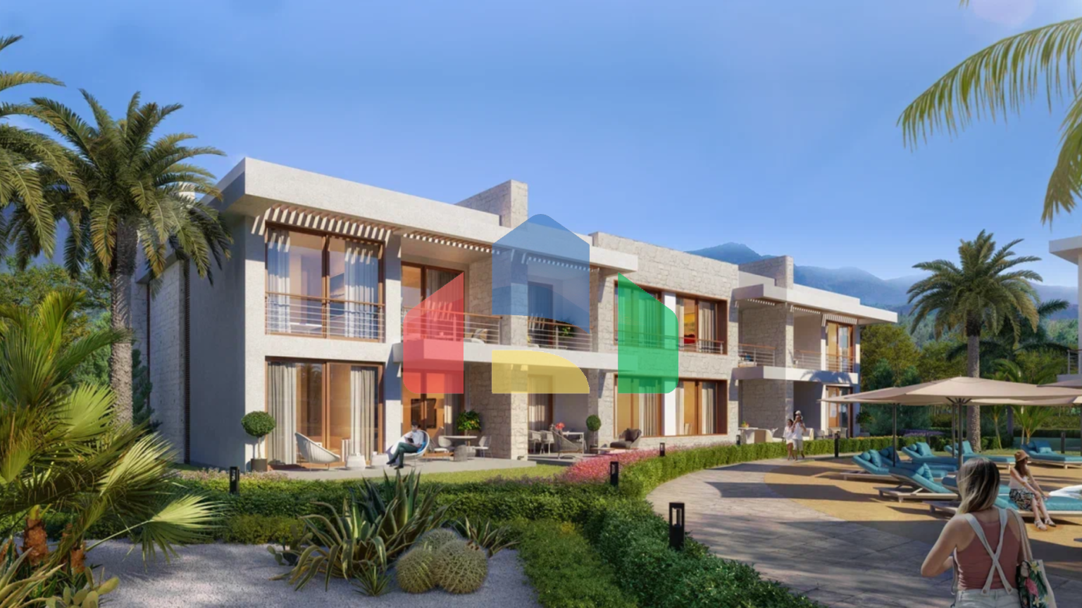 4 - комнатная квартира 125 м2 в новом роскошном комплексе рядом с морем